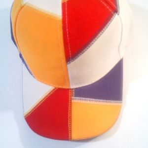 VINTAGE Men's Multi Colored Sports Cap NWOT Display Item shows sign of handling